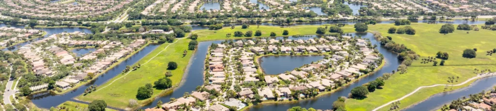 Coral Springs aerial view