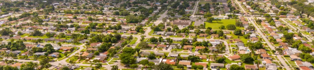 Miami Gardens aerial view